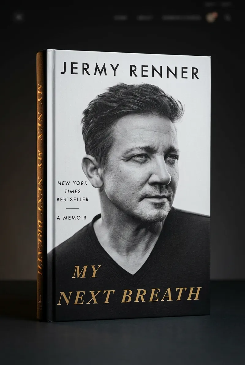 Jeremy Renner's memoir My Next Breath — hardcover edition