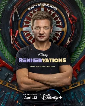 Original poster artwork for the Disney+ series Rennervations